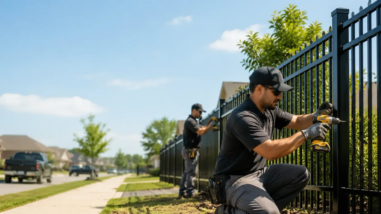 Metal Fence Installation in Mecca, IN